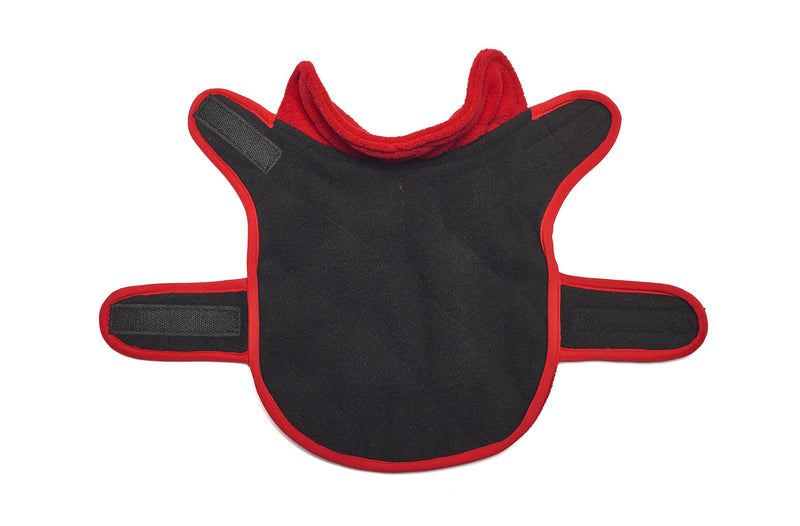 Pistachio Pet - Reversible, Double Layer, Fleece Quilted Dog Coat (Large, Black) L - PawsPlanet Australia