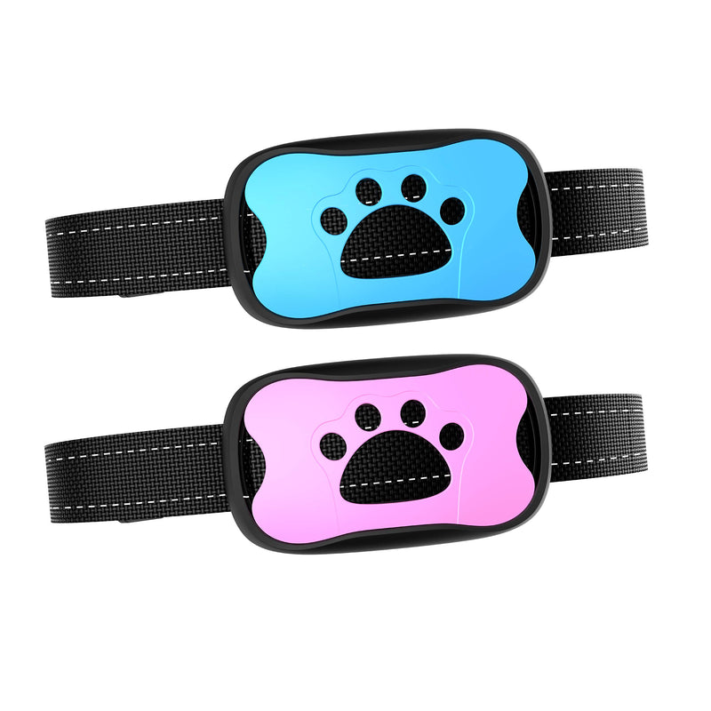 TopDog Dog Bark Collar 2 X multipack, Anti Bark Collar, NO SHOCK, Advanced 2in1, Harmless and Humane, Training and Anti Bark Collar, 7 Adjustable Levels, 2 colour face - PawsPlanet Australia