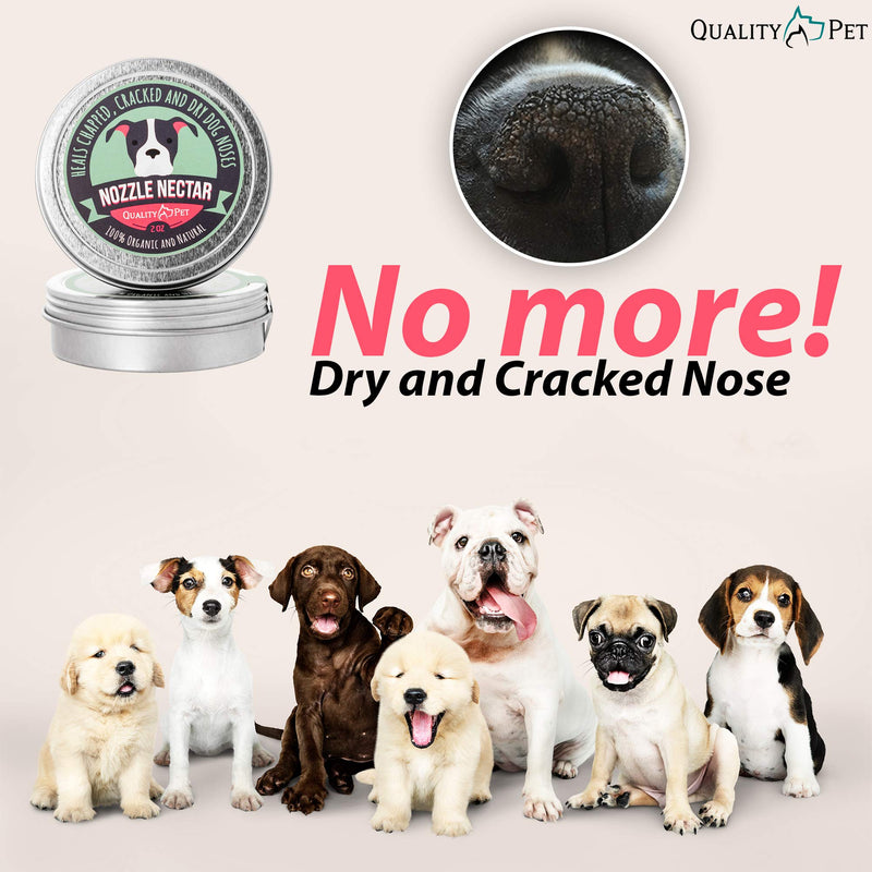 Nozzle Nectar Dog Nose Balm Relieves Dry Dog Nose Symptoms - PawsPlanet Australia