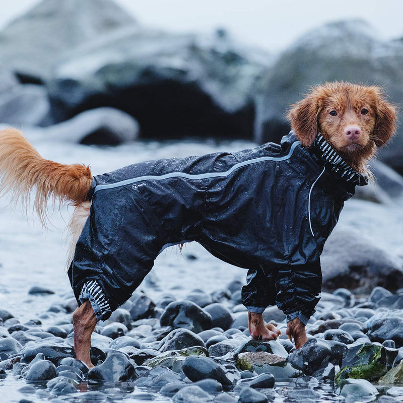 [Australia] - Hurtta Dog Raincoat 18XS Green Camo 