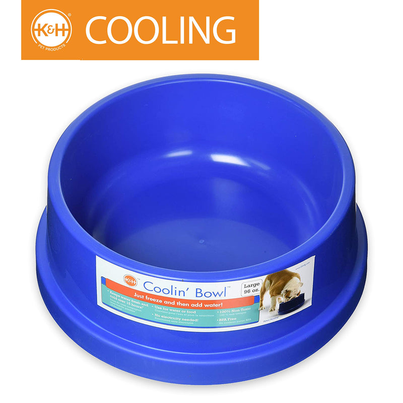 [Australia] - K&H PET PRODUCTS Cooling Bowl Pet Bed 96-Ounce Retail Box 