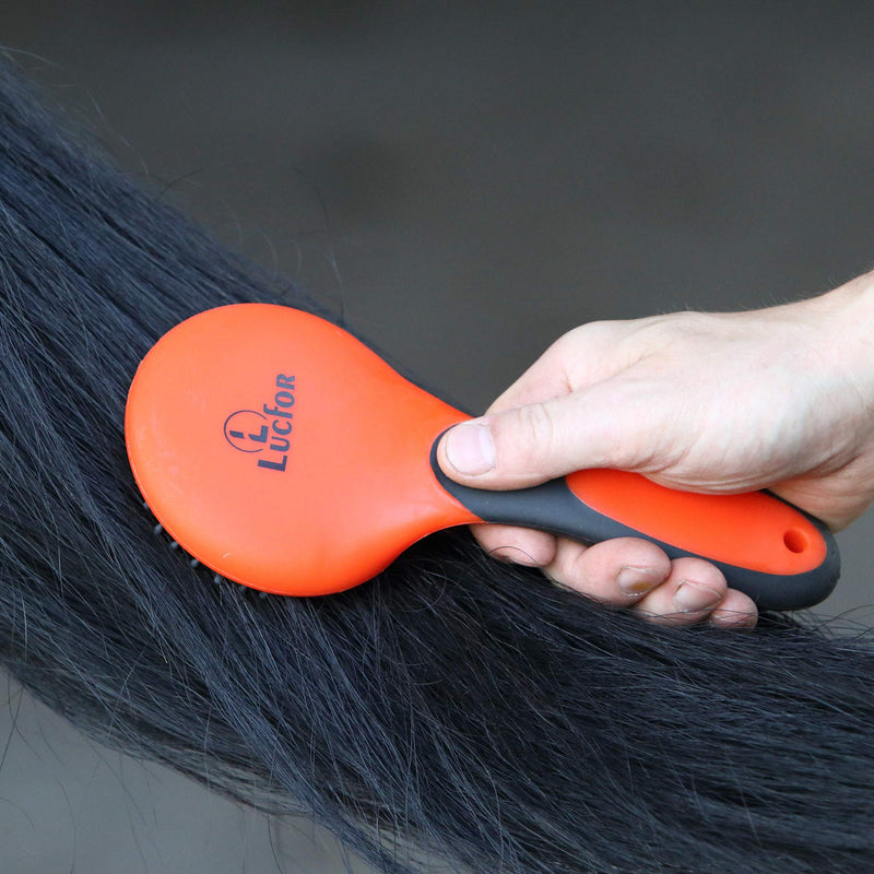 Lucfor tail mane brush for horses. It is used to remove tangles, dirt and loose hair - PawsPlanet Australia