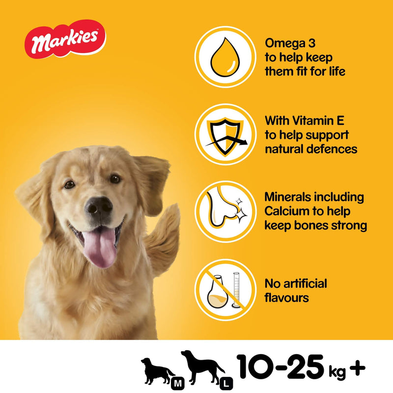 Pedigree Markies - Biscuit Dog Treats with Marrowbone, 5 x 1.5 kg - PawsPlanet Australia