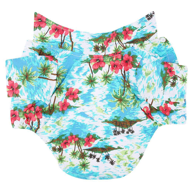 [Australia] - COUTUDI Hawaiian Dog Shirts Aloha Dog Shirt Pet Summer Cool Summer Hawaiian Style Leaf Flower Shirt for Small Puppy Dog Cat XS Blue 