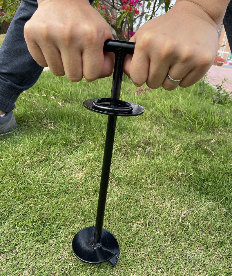 [Australia] - I FRMMY Dog Tie Out Stake -Heavy Duty Anchor Prevents Pulling Out and Bending for Camping, Yard, Outdoor 