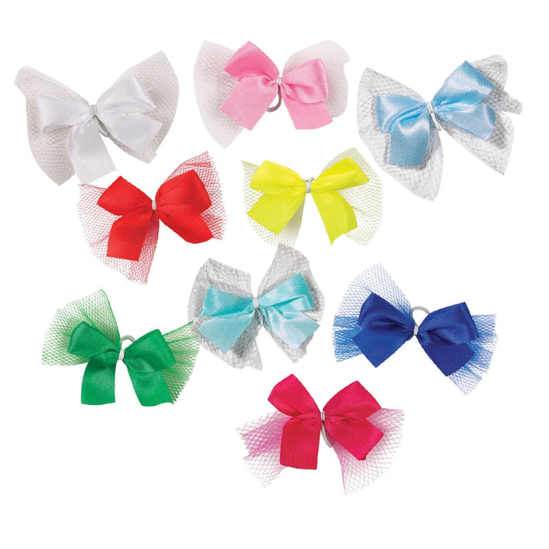 Aria Ribbon with Tulle Bows for Dogs, 100-Piece Canisters - PawsPlanet Australia