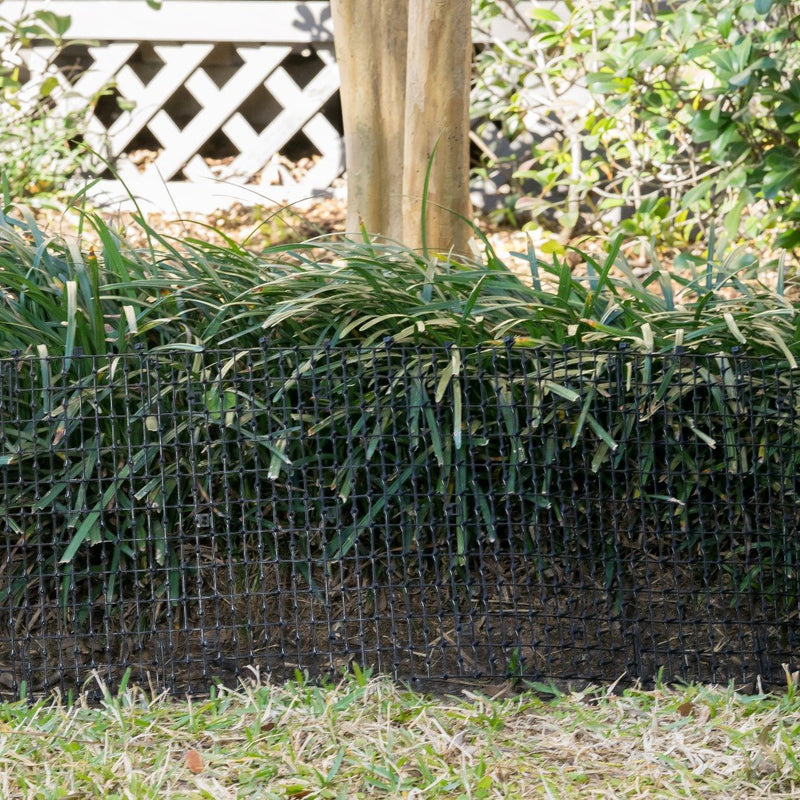 Homarden Cat Repellent Outdoor Scat Mat (6.5 ft) - Deterrent Scat Mats for Cats and Dogs - Indoor/Outdoor Deterrent Devices - Includes 12 Garden Staples 6.5 ft - PawsPlanet Australia