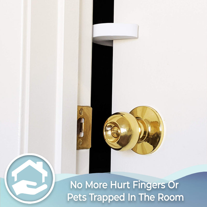 [Australia] - Tough Door Pinch Guards (6-Pack) Slick Design, Child Safety, Finger Pinch Protectors. 