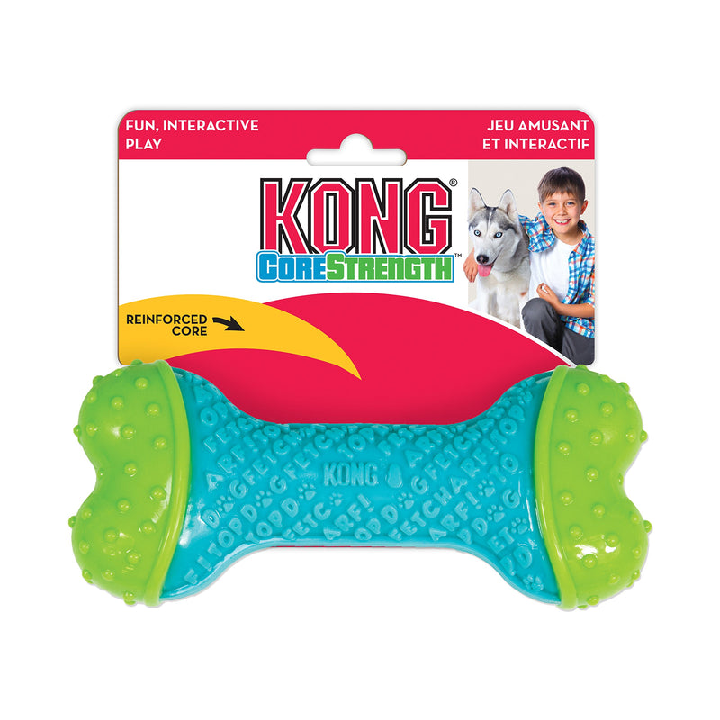 KONG - CoreStrength Bone - Long Lasting Dog Dental and Chew Toy - for Small/Medium Dogs - PawsPlanet Australia