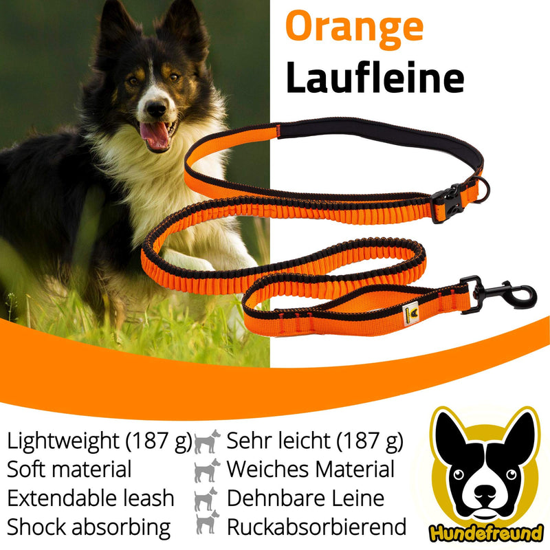 Dog friend running leash - particularly light, stretchy dog leash for medium and large dogs for hands-free running | Photographing | Pushing a stroller | Hike - PawsPlanet Australia