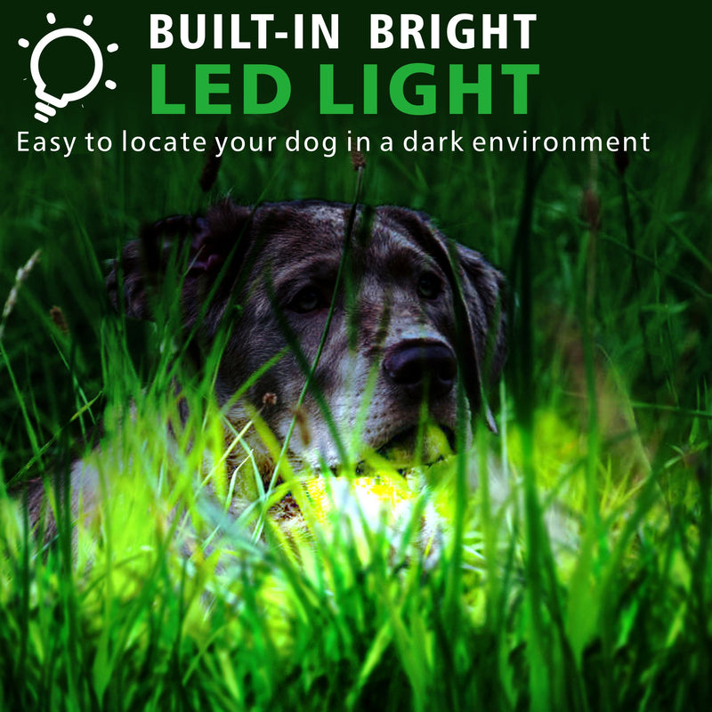 [Australia] - F-color Dog Training Collar, Range 2600ft Dog Shock Collar with Remote Rechargeable Waterproof with 4 Modes Light Beep Vibration Shock Collar for Medium Large Dogs Breed, 3 Pack 