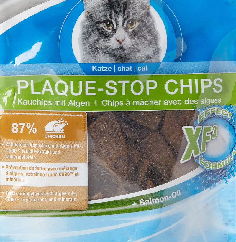 Bogadent Plaque-Stop Chips Cat 50 g, pack of 1 (50 g) 50 g (pack of 1) - PawsPlanet Australia