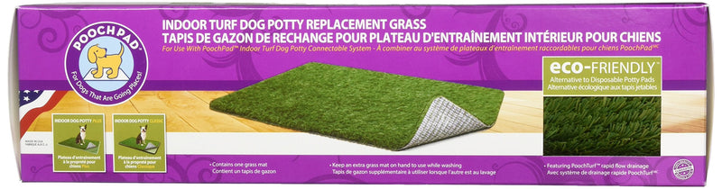 [Australia] - Pooch Pads PG16P24RG Indoor Turf Dog Potty Replacement Grass Connectable, 16 x 24 