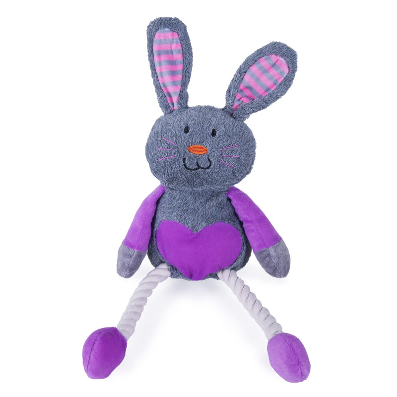 Rosewood Ruby Rabbit Dog Toy, multi-colour - PawsPlanet Australia