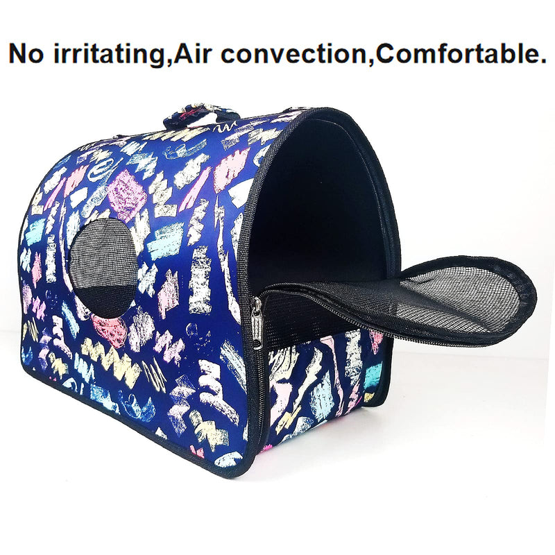 Trendy Pet Carrier for Small Medium Cats Dogs Puppies,Portable Folding Pet Carrier Airline Approved,Cat Carrier with Big Space,Escape-Proof, Breathable, Leak-Proof - PawsPlanet Australia