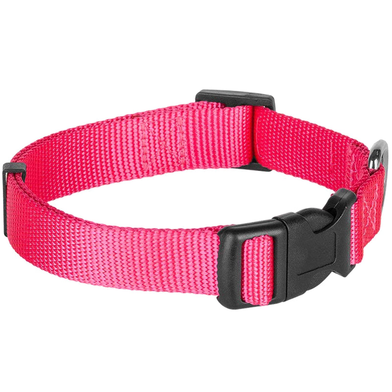 Blueberry Pet Essentials 20+ Colors Classic Dog Collars X-Small (Pack of 1) French Pink - PawsPlanet Australia
