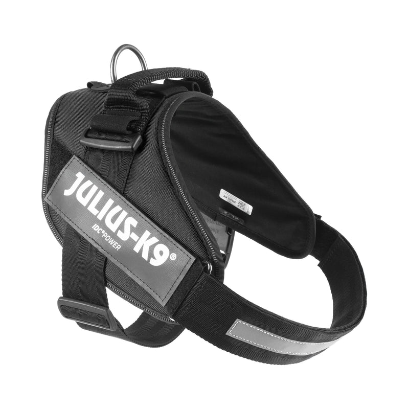 Julius-K9, 16IDC-P-2, IDC Powerharness, dog harness, Size: 2, Black XL/2 - PawsPlanet Australia