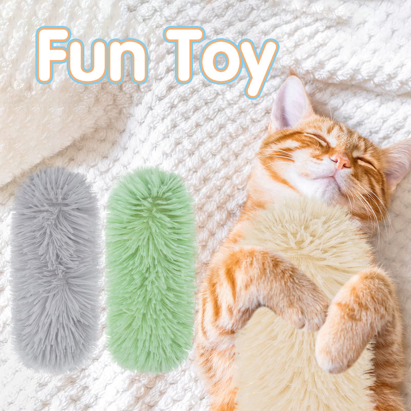 Dacitiery Catnip Plush Toy Pack of 3 Catnip Cushions, Cat Kick Toys, Teeth Grinding, Chew Toys, Cat Games for Cats, Interactive Cat Toys for Cats and Kittens - PawsPlanet Australia