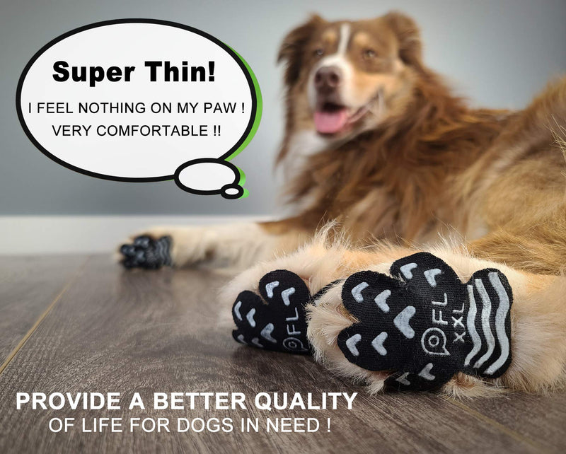 Anti Slip Paw Grips Pads,Provide Dog Foot Traction & Paw Protection on Hard Floor,for Senior Dog with Mobility Issue (10Sets 40PCS, S-1 5/8" x1 3/8" (4-10 lbs)) 10Sets 40PCS S-1 5/8"x1 3/8" (4-10 lbs) - PawsPlanet Australia