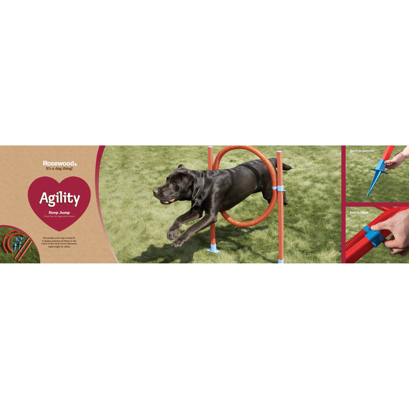 Rosewood Dog Agility Jump includes Bag - PawsPlanet Australia