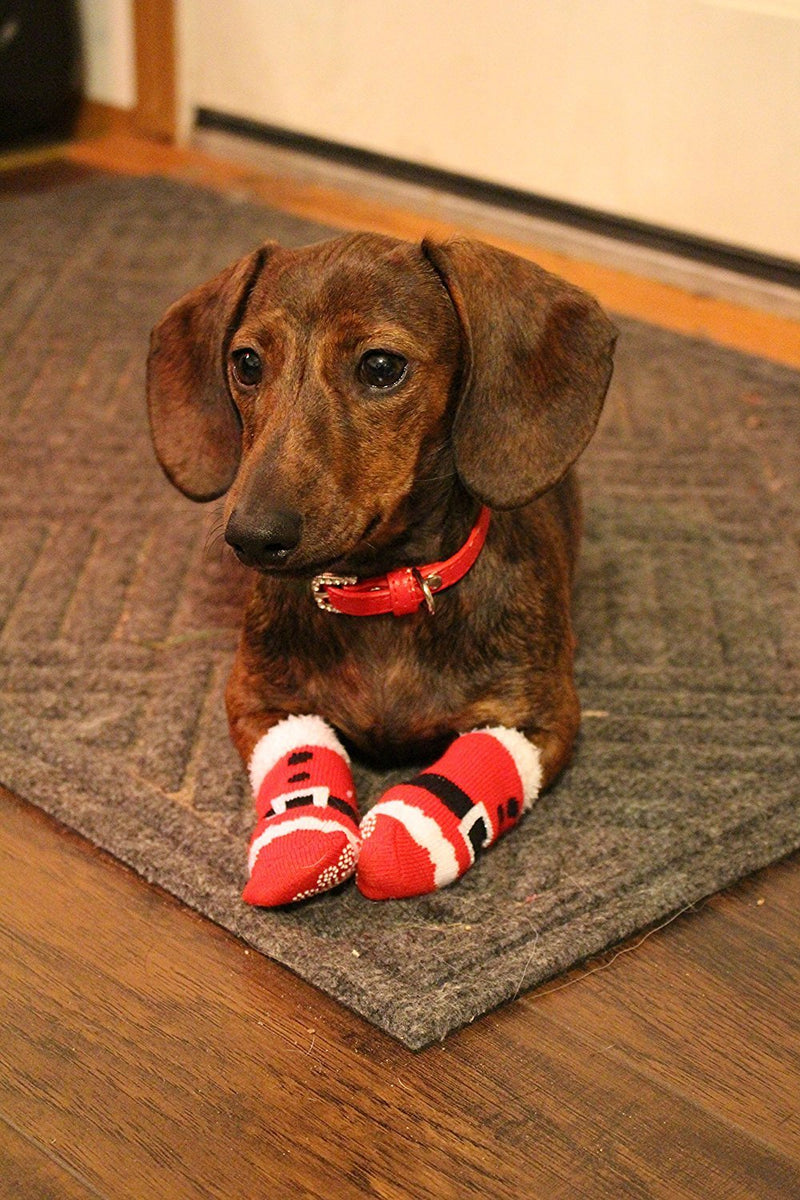 [Australia] - Midlee Small Santa Socks for Dogs 
