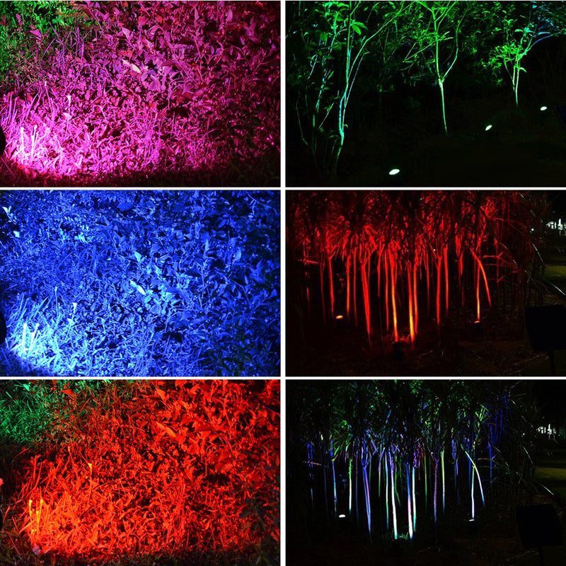 Solar Pond Lights, PHADAP Submersible Pond Light with 3 Lamps 18 LEDs Landscape Spotlight Underwater Lights IP68 Waterproof Amphibious Lighting Light for Garden,Outdoor(Long press 3S to turn on) - PawsPlanet Australia