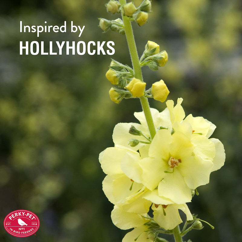 Perky-Pet 91YF Replacement Yellow Hollyhock Flower Ports & Perches-6Pk - PawsPlanet Australia