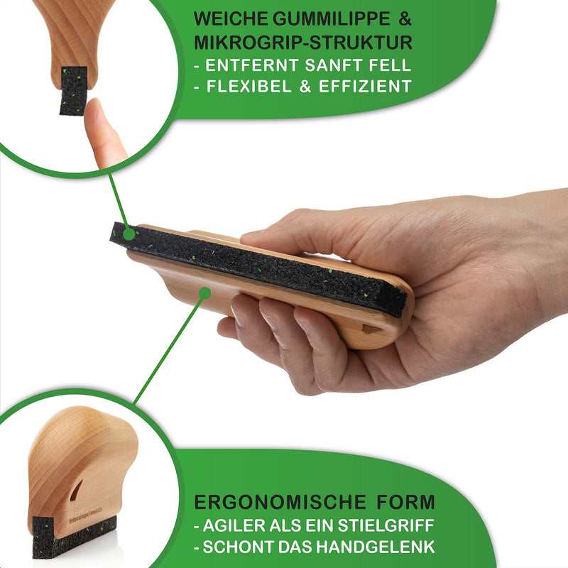 DR Zoo fur scraper Wobbi - The soft fur change helper, as a dog & horse brush, curry comb or accessory for your horse. For horses - PawsPlanet Australia