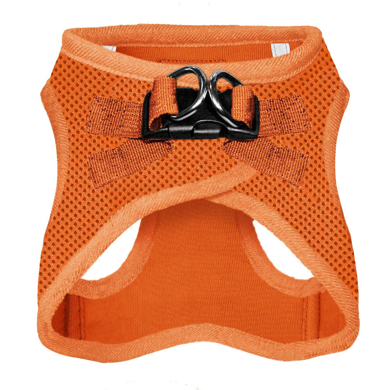 Voyager Step-in Air Dog Harness - All Weather Mesh Step in Vest Harness for Small and Medium Dogs by Best Pet Supplies M (Chest: 16 - 18") Orange (Matching Trim) - PawsPlanet Australia