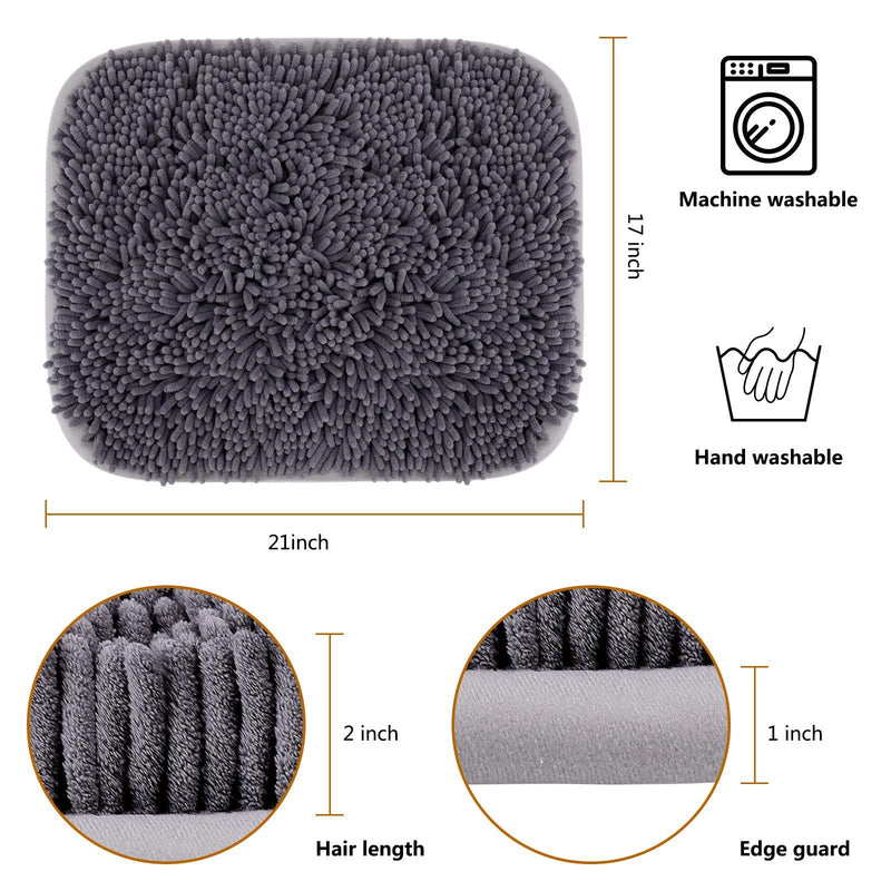 RundA Snuffle Mat for Dogs, 17'' x 21'' Dog Snuffle Mat Interactive Feed Game for Boredom, Encourages Natural Foraging Skills and Stress Relief for Small/ Medium/ Large Dogs - PawsPlanet Australia