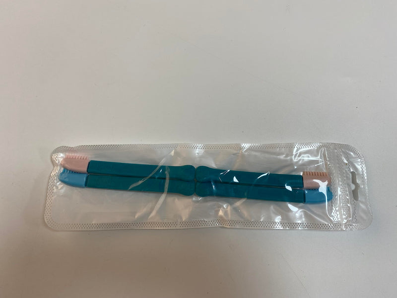 Dog Tear Comb Tear Stain Removal Comb Brush Care for Pets Cats Dogs Small Large Medium Remove Mucus Crust Double Sided Tool Blue Pink 2 Pieces - PawsPlanet Australia