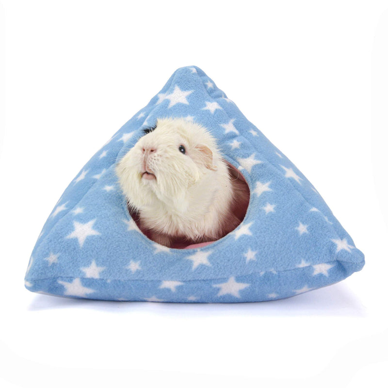 Cottonsqueakers Guinea Pig fleece Bed Terrific Teepee Machine Washable hedgehog plush hidey house pigloo - PawsPlanet Australia