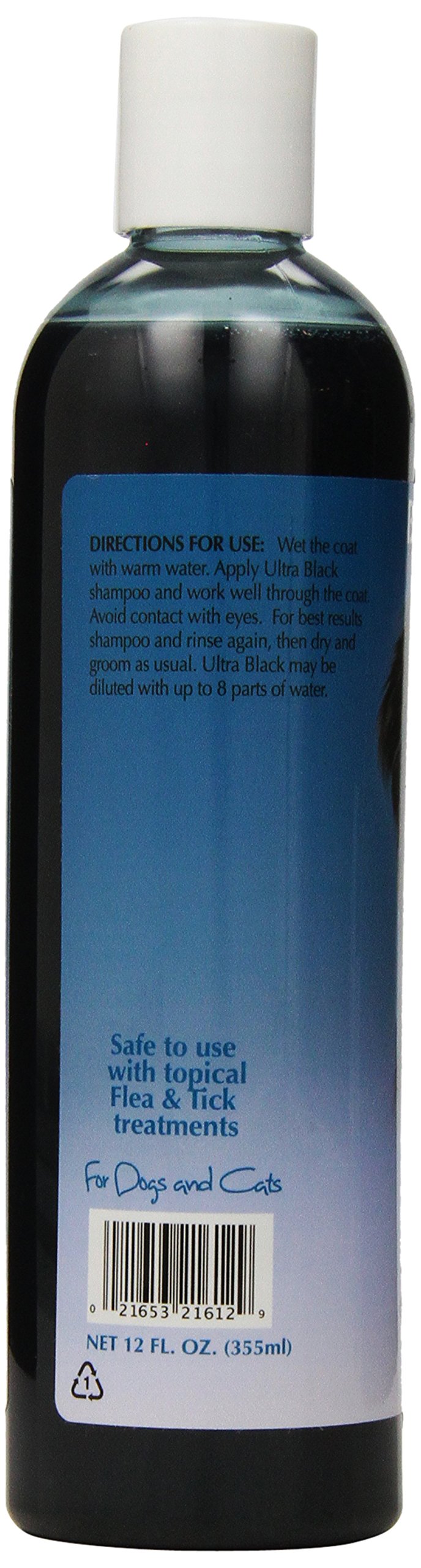 [Australia] - BIO-GROOM Ultra Black Color Enhancer Pet Shampoo, 12-Ounce 12 Ounce 