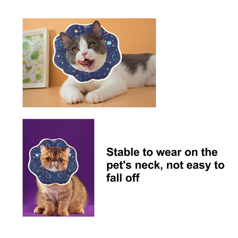1 pet collar, 2 cat teasing toys, cat bite protection, suitable for postoperative recovery of dogs and cats - PawsPlanet Australia
