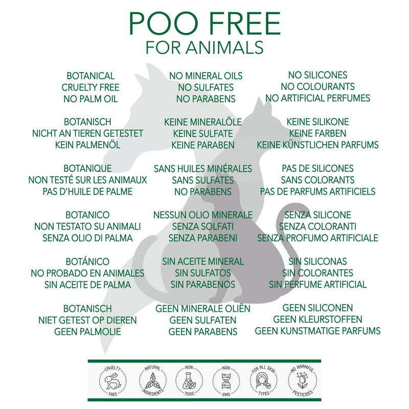 POO FREE Natural ALOE VERA, NEEM & CITRONELLA GEL FOR HORSES - 500 g Cools and Moisturises, Soothes, Relieves Itchiness, Eliminates Smells. Beneficial for Dry, Damaged, Sensitive Skin. - PawsPlanet Australia