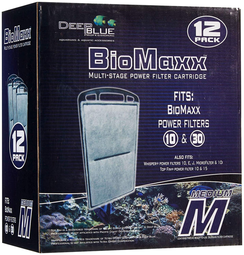 [Australia] - Filter Cartridge 12pk - Biomaxx 10/30 Filter 