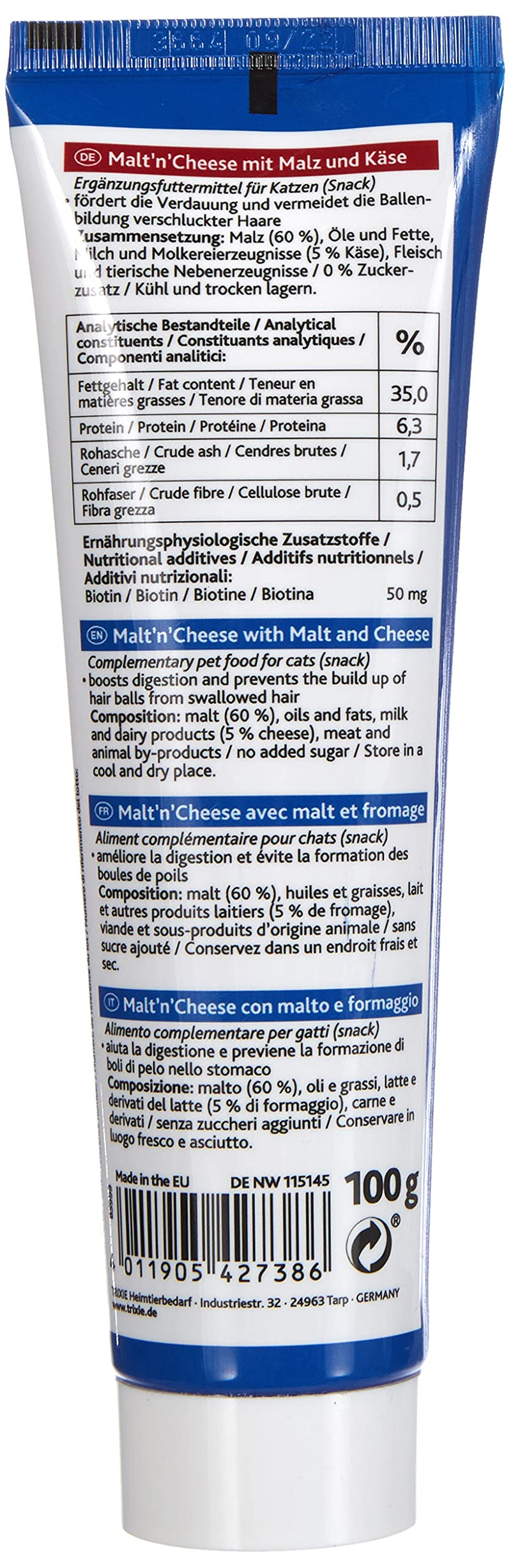 Trixie Malt-n-Cheese, 100 g, - PawsPlanet Australia