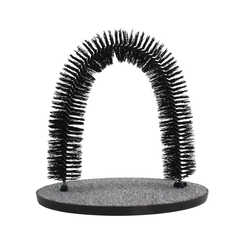 Arch Cat Groomer Self Grooming Cat Toy Cat Self Groomer Massager and Cat Scratcher Hair Trimming Brush Cat Scratcher Pet Toy - PawsPlanet Australia