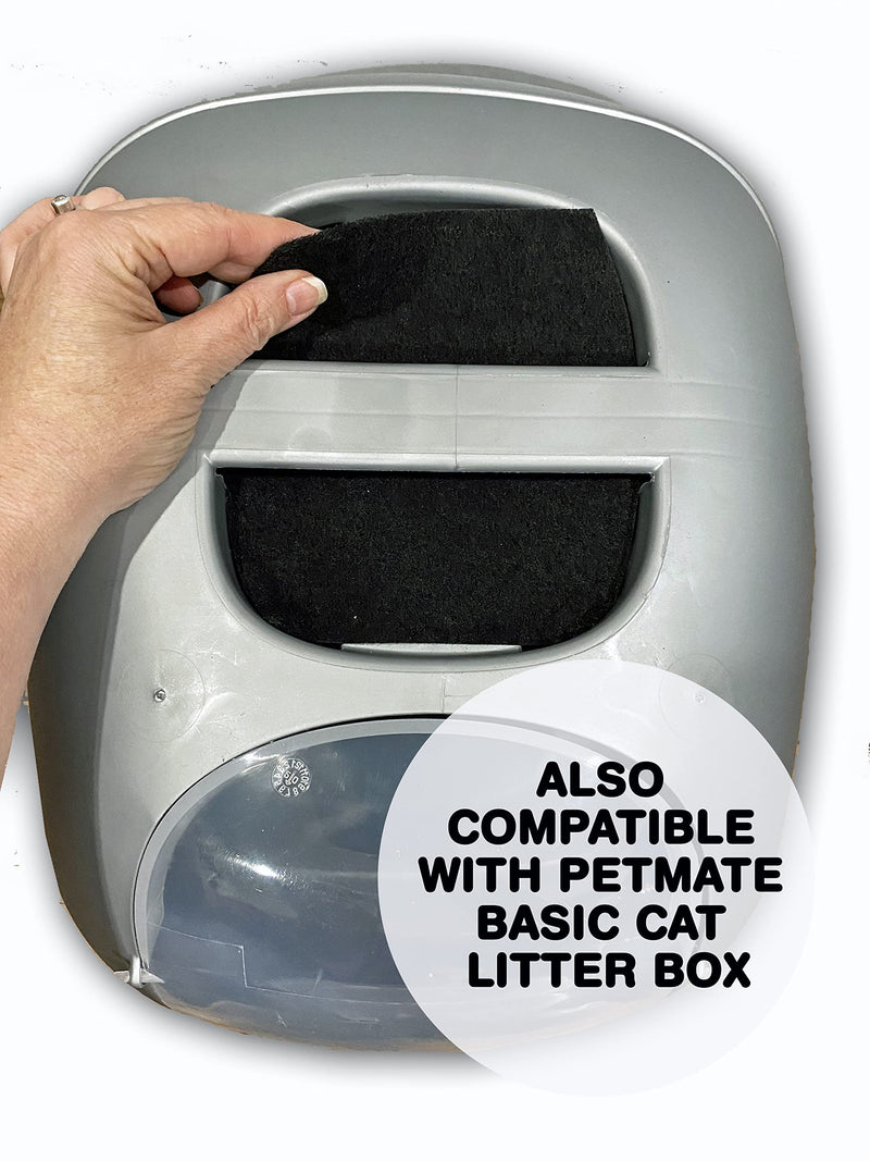 FRESH HEADQUARTERS Cat Litter Box Replacement Filters Compatible with Petmate Booda – Activated Carbon Charcoal Filters Eliminate up to 99% of Odors to Keep Your Home Smelling Fresh Booda Clean Step - PawsPlanet Australia