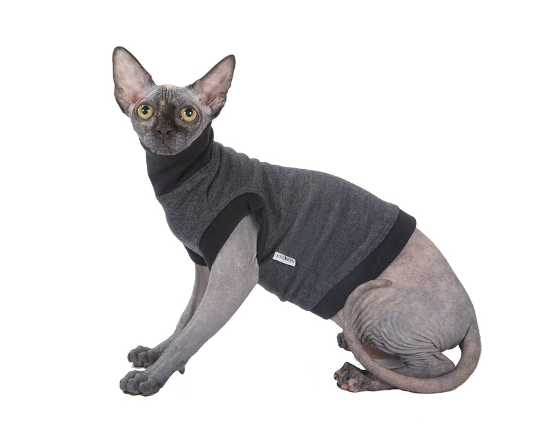 Kotomoda cat wear Knitted turtleneck extended Boss (M) M - PawsPlanet Australia