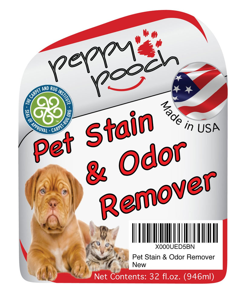 [Australia] - Peppy Pooch Pet Stain & Odor Remover 32 oz. Made in USA. 