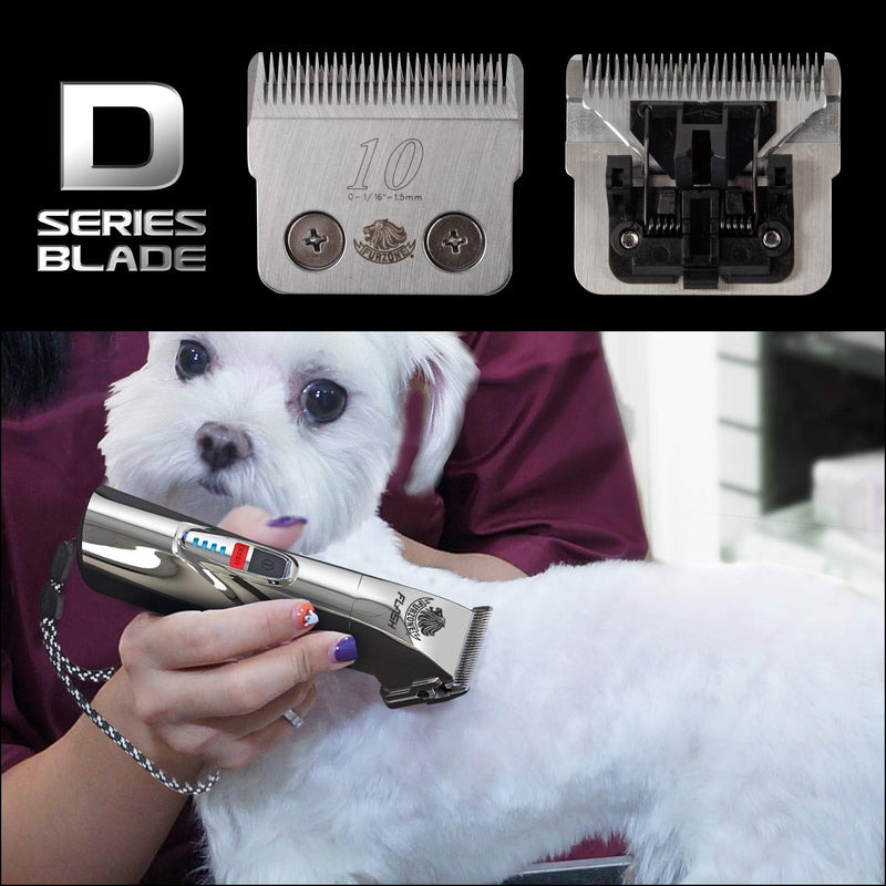 [Australia] - Furzone Detachable Pet Clipper Blade - Made of Extra Durable Japanese Steel, Compatible only with D Series Flash Clippers, Size 4F-9.6mm 