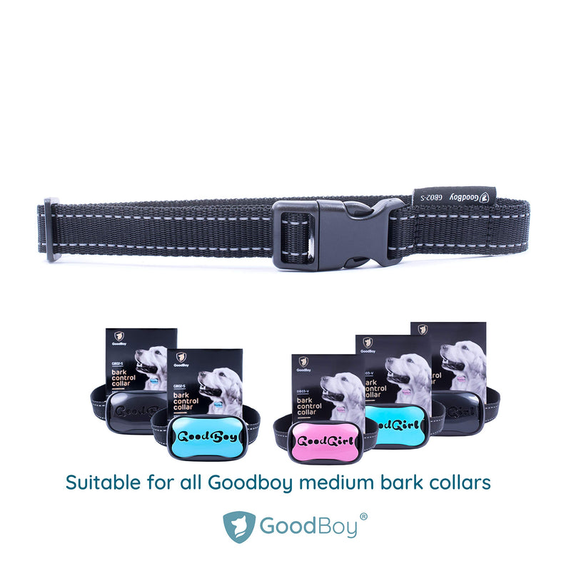 [Australia] - GoodBoy Dog Barking Collar Replacement Strap Nylon Belt for Vibrating and Static Shock Anti Bark Training Collars 