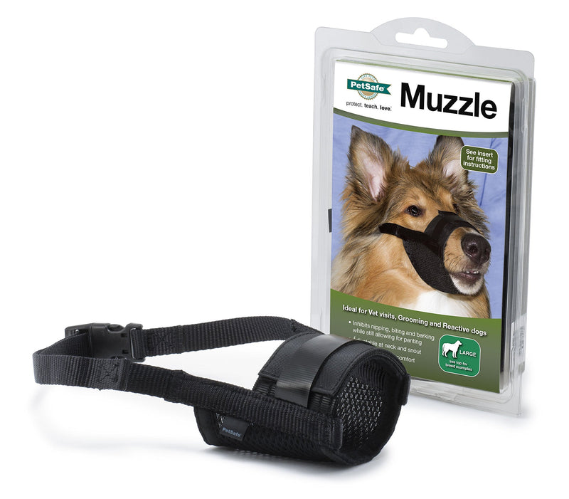 [Australia] - PetSafe Muzzle Large Black 