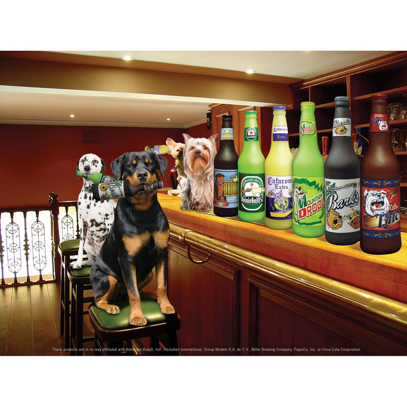 [Australia] - Silly Squeakers – Beer Bottles - Dog Toy - 100% Vinyl. Made Durable & Strong. Novelty Play Toy. 14 Bottles to Choose from and it Floats Blue Cats Trippin 