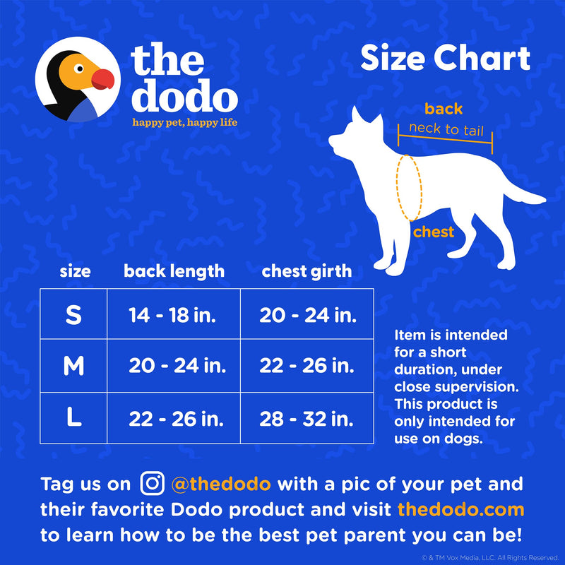 The Dodo Green Dog Harness, Size Medium; Easy Step-in Harness for Dogs; Breathable Mesh Fabric; Snap-Together, Pinch Release Buckle, Ring for Leash Attachment; Everyday Pet Apparel - PawsPlanet Australia