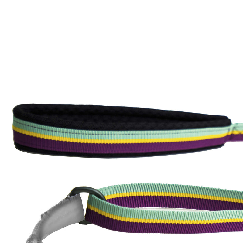 [Australia] - OllyDog Flagstaff Adjustable Spring Dog Leash, Magenta, One Size 