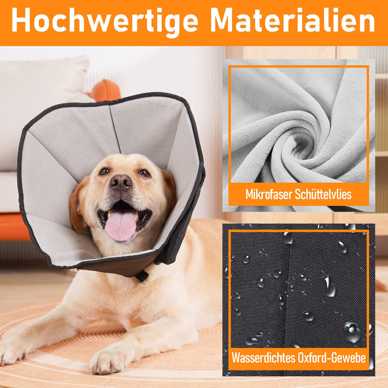 Neck collar for dogs, lightweight comfortable soft recovery Elizabethan collar for pets, adjustable protective collar for dogs, animal collar Elizabethan collar for pets M - PawsPlanet Australia