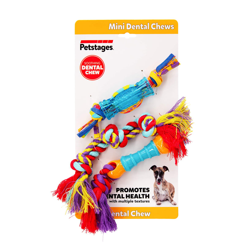 Petstages Dental and Teething Dog Chew Toys Dental Chew 3 Pk - PawsPlanet Australia