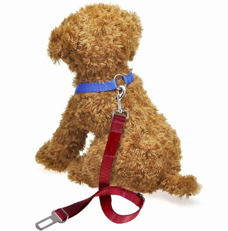 [Australia] - JEWELS FASHION Pet Safety Belt for Cars - Metal Fasteners for Maximum Strength, Suitable for Small Dogs - Keep Pets Safe & Secure While Traveling 